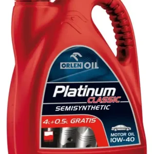 OLEJ SILNIKOWY SEMISYNTHETIC 10W/40 4,5L ORLEN OIL Tani